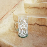 GLASS PITCHER - WHITE ZWAK