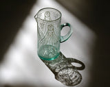 GLASS PITCHER - WHITE ZWAK