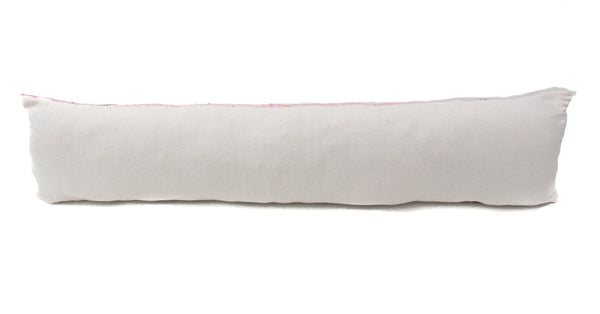 Cactus Silk Lumbar Pillow - Pink Blush