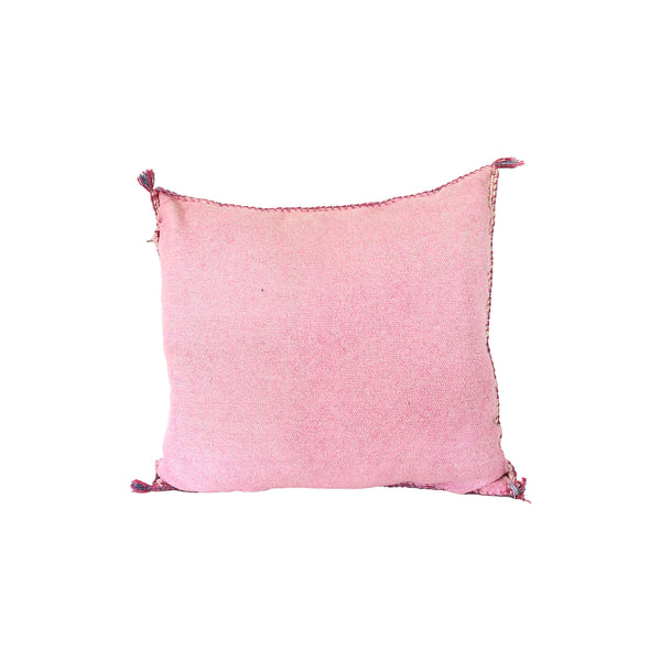Cactus Silk Pillow Cover - light pink