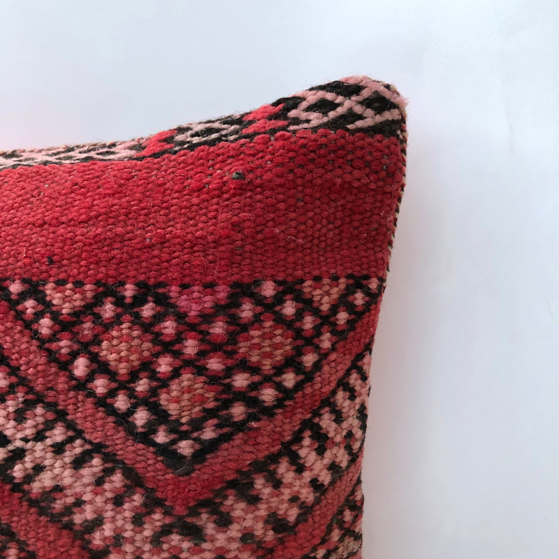 Vintage Hanbal Pillow Cover - Reversible