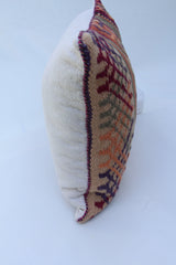 Vintage Wool Pillow Cover - Pastel